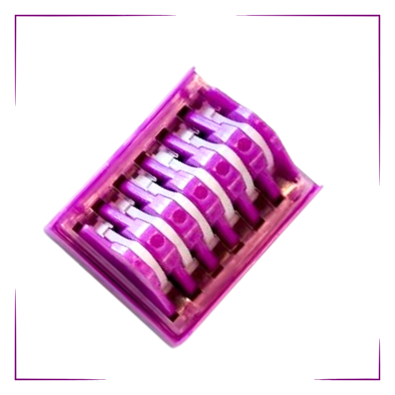 Pieza Clip de Polimero Hem-o-lock L Morado, A.M.R.C.N Quality Surgical