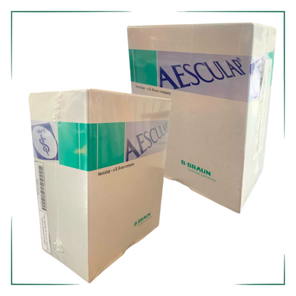 Caja Ligaclip de Titanio Aesculab B Brau Mediano