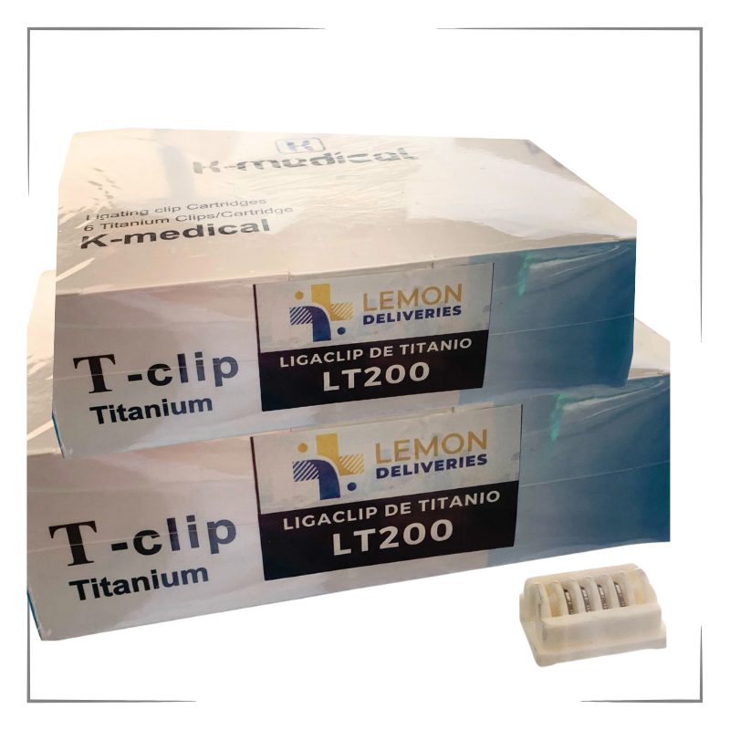Ligaclip Genérico de Titanio LT200 (S) A.M.R.C.N Quality Surgical - 20 pzas